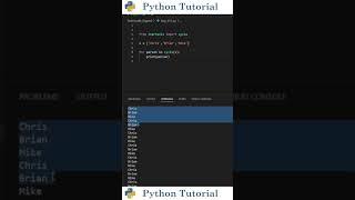 Iterating Lists/Strings In Python | Python Tutorial