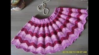 Юбка крючком. 3 часть