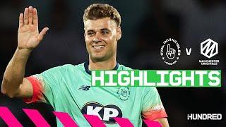 Johnson's Incredible Debut | Highlights - Oval Invincibles v Manchester Originals | The Hundred 2023