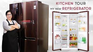 My Masala Kitchen Tour | Ep. 1 My New Refrigerator | Unboxing & Features | @LGIndia Refrigerator