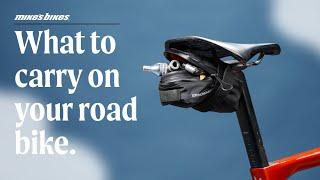 What do you carry on your road bike? Beginners, start here!