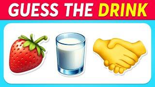 Guess The Drink By Emoji? | Emoji Quiz 2024