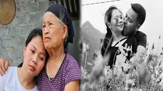 Family love: Grandma and Ly always miss Lam when Lam goes away to work