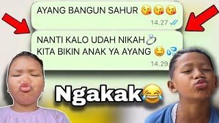 Sumpah ngakak baca chat bocil pacaran dibulan puasa