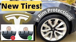 NEW Tires | Tesla Model 3 | Vredestein Quatrac Pro | Rim Protection | Review