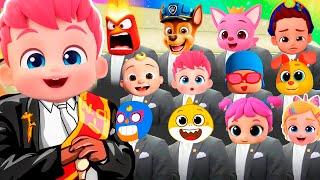 LIVE SUPER ULTRA MEGAMIX COFFIN DANCE ASTRONOMIA | Pinkfong, Little Angel, Bebefinn, Cocomelon