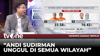 Quick Count Pilkada Sulsel 2024, Burhanuddin: Andi Sudirman Unggul Telak | Kabar Pilkada tvOne