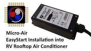 Micro-Air EasyStart Soft Starter Installation into RV Rooftop Air Conditioner