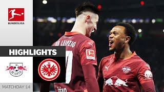 RBL Beats Frankfurt Again | RB Leipzig - Eintracht Frankfurt | Highlights | MD 14 – Bundesliga 24/25