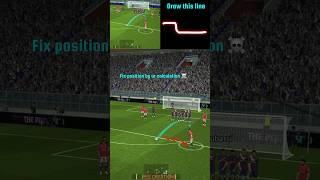 How To Score UnderWall Freekick in efootball 24 #freekick #efootball #pes #short #ytshorts #viral