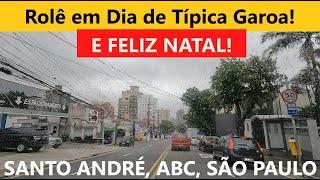 Merry Christmas! Showing the typical São Paulo drizzle in Santo André, ABC Paulista!