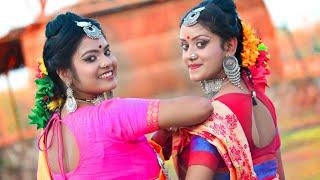 মনে করি আসাম যাব নাচ | Mone Kori Assam Jabo Dance | Folk Dance | Folk creation | Rakhi and Anusree