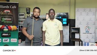 Nkole Matanga vs Caesar Chandiga:  BILLIARDS CAFE DOUBLE LIFE COMP