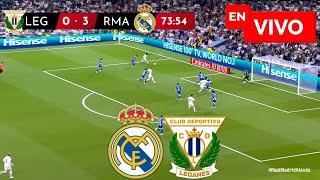  REAL MADRID VS LEGANES PARTIDO EN VIVO / LIGA ESPAÑOLA - JUEGA MBAPPE