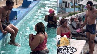 LAKAKA GOES TO POOL TO CHILL  | FUNNY POOL PRANK