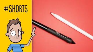 Wacom Stylus VS Apple Pencil #shorts