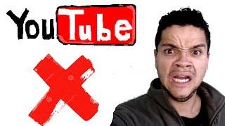 O YOUTUBE (quase) EXCLUIU O MEU CANAL !!!