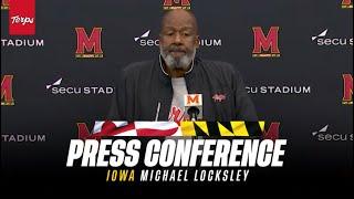 Maryland Football | Head Coach Mike Locksley Post Game Press Conference | Iowa