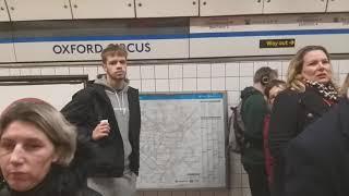 Onboard Victoria Line. Euston - Green Park.