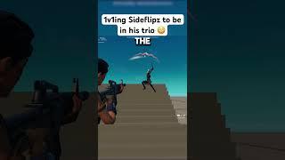 Trying out for Sideflipz trio  #fortnite