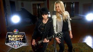 Carrie Underwood, Joan Jett team up for electric Sunday Night Football open | NBC Sports