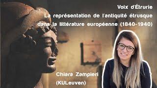 Voix d'Étrurie. La représentation de l'antiquité étrusque dans la littérature européenne (1840-1940)