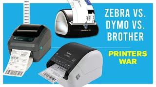 Best FBA Thermal Printer - Zebra vs. Dymo vs. Brother