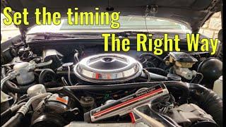 Setting the Ignition Timing On An Oldsmobile 307