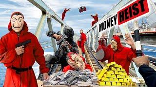 PARKOUR VS MONEY HEIST:Police raided,arrested the bad guy & their accomplices for betting | Epic POV