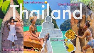 Thailand Vlog️: Phuket and Phi Phi Islands, Elephant Sanctuary, Best Eats, What To Do, etc.