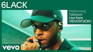 6LACK - Talkback (Live) | Vevo Studio Performance