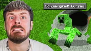 Ich habe CURSED (verfluchtes) MINECRAFT DURCHGESPIELT!