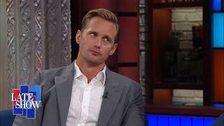 Alexander Skarsgård Chokes Up When Recalling His Cheat Day