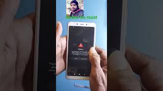 redmi 6a reset all data