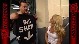 Big Show wants to go on vacation with Trish Stratus | RAW IS WAR (2001)