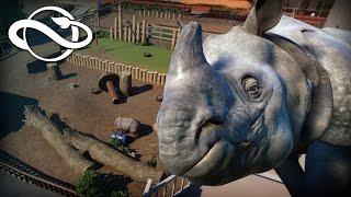 Rhinos: Edinburgh Zoo Recreation in Planet Zoo