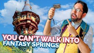 How to Get Into Fantasy Springs at Tokyo DisneySea! ️ Best & Easy Ways!