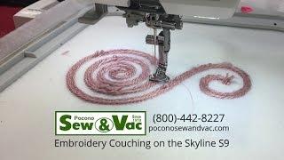 PSV Embroidery Tip 2:  Embroidery Couching Foot