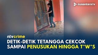 Polisi Gerebek Pelaku Penusukan di Lampung Saat Malam Tahun Baru | NTV CRIME