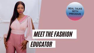 Meet the face behind the brand Precious Apparel for Real Fashion Talks.