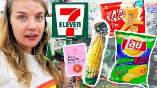 all the cool things I found in a Thailand 7-Eleven