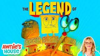 🪨  ️ THE LEGEND OF ROCK, PAPER, SCISSORS Epic Battles! Who Will Win? Kids Book Read Aloud