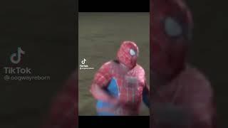 try not to laugh  #spooderman #funny #trynottolaugh #shorts