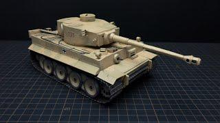 Tiger I (Panzerkampfwagen VI Tiger Ausf. H1) Paper Model