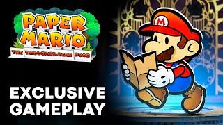 15 Minutes of PAPER MARIO The Thousand-Year Door REMAKE - Exclusive NEW GAMEPLAY  (Nintendo Switch)