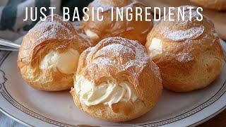 It’s Easier Than You Think! Perfect Cream Puffs That Melt In Your Mouth!