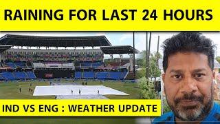 Raining in Guyana, All Night and Morning, 24 Hours Before Ind-Eng Semis | Vikrant Gupta