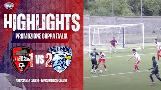 Calcio Promozione Coppa Italia 1° Turno  - Abbasanta Calcio-Macomerese Calcio 1-2 (Highlights)