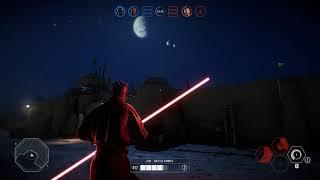 Battlefront 2 - Intense Lightsaber Duels #4 | Maul vs Kenobi | Season 1