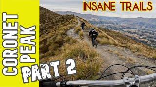 Riding insane trails at Coronet Peak  - Part 2 | Queenstown New Zealand